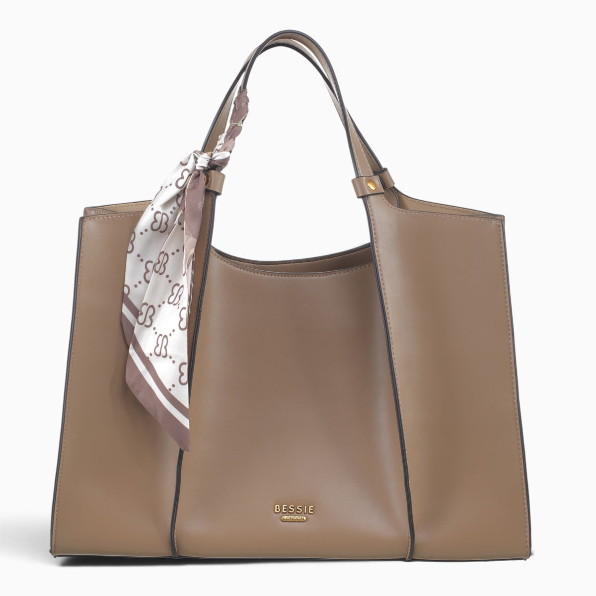 Boxy Structured Tote Bag