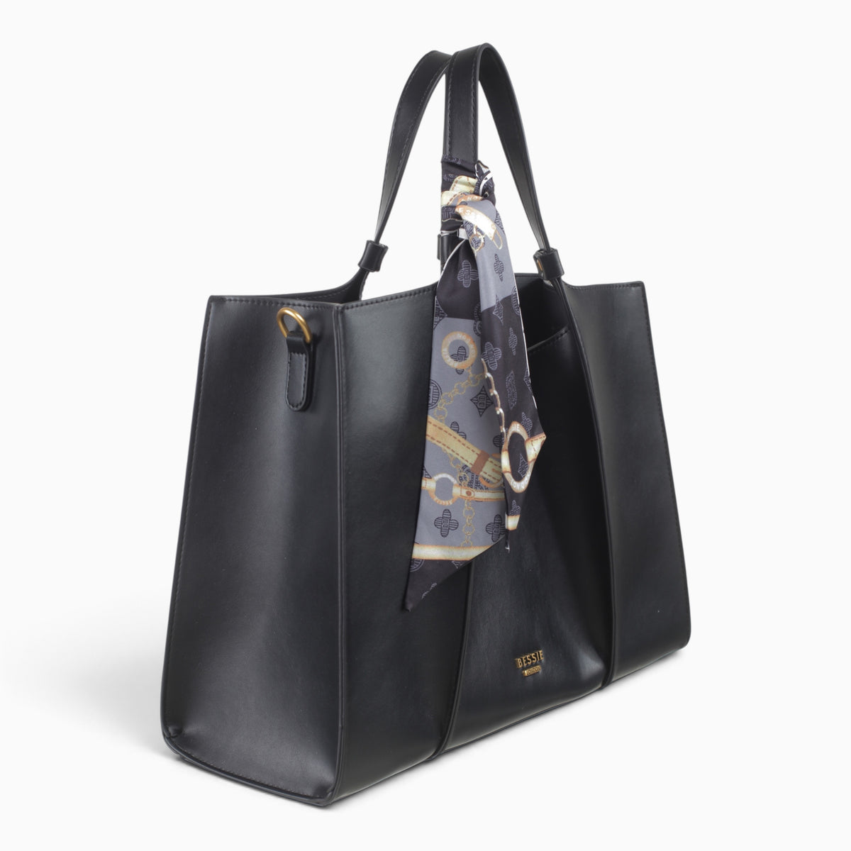 Boxy Structured Tote Bag