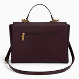 Chain Handle Flap Satchel