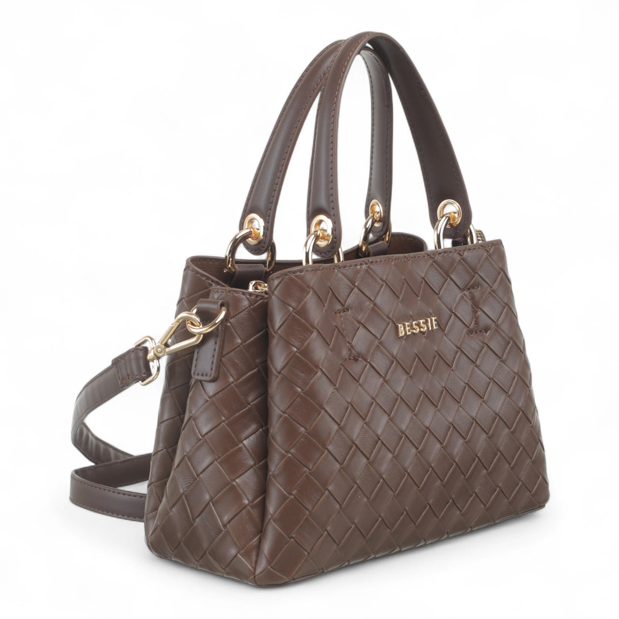 Bessie Sienna Weave Handbag