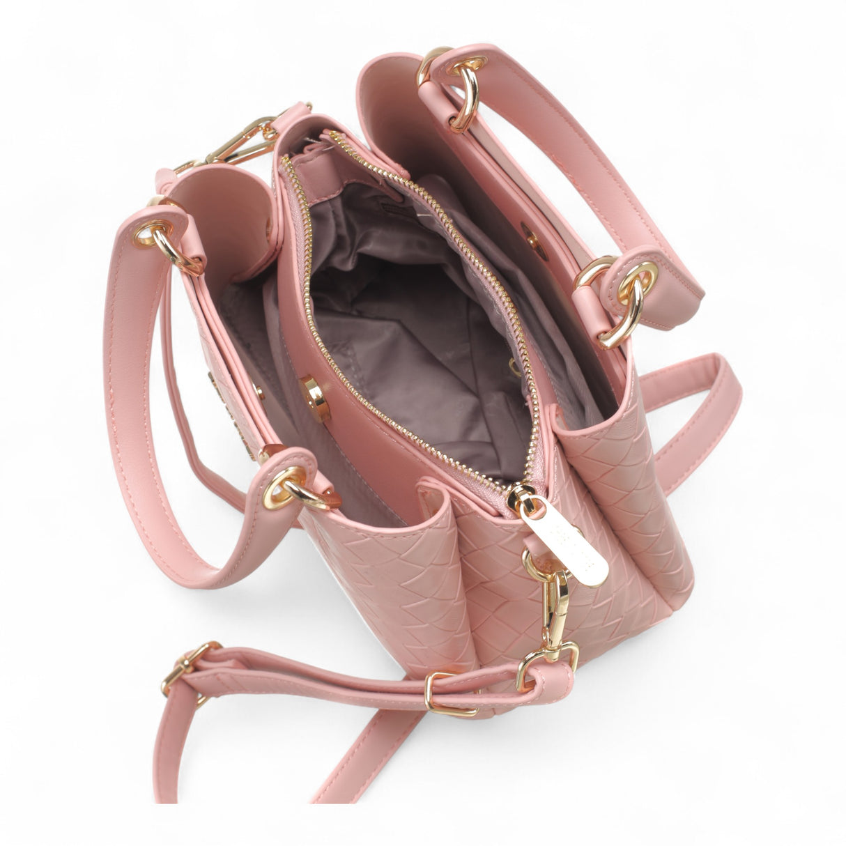 Bessie Sienna Weave Handbag