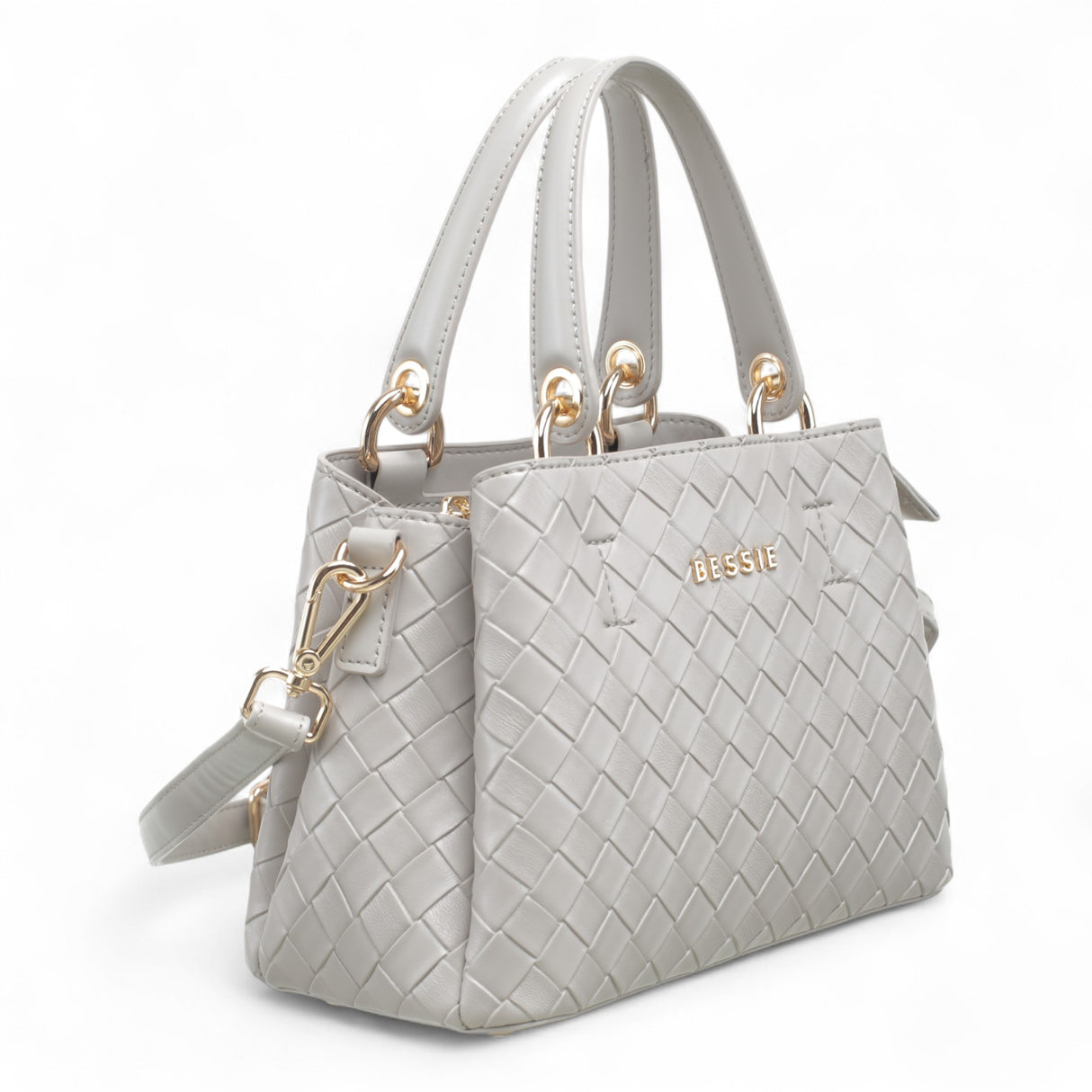 Bessie Sienna Weave Handbag