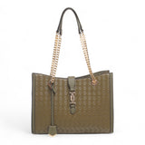 Bessie Aurelia Weave Tote
