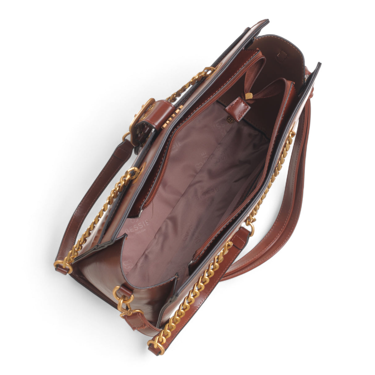 Bessie Luxe Chain Tote