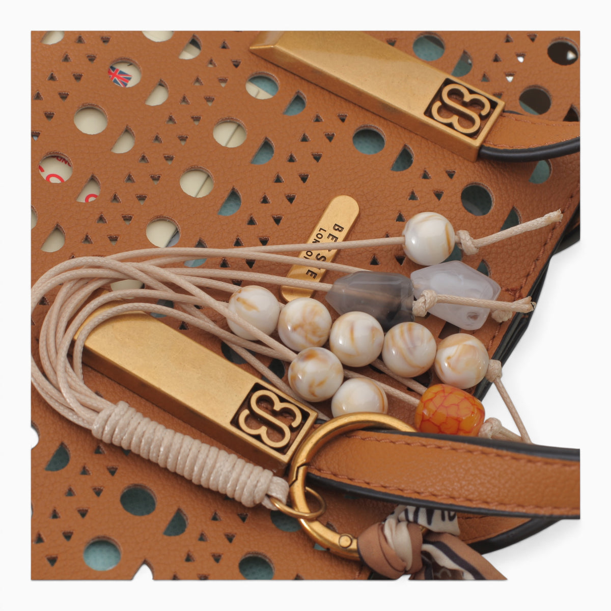 Patterned Mini Shopper