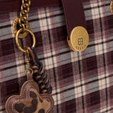 Tartan Chain Shoulder Bag