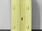 Lemon Ice Gelato suitcase, close-up of the expansion zip around the side