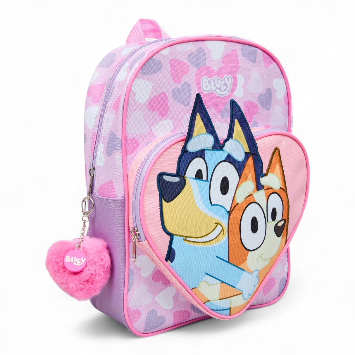 Bluey Girls Heart Pocket Arch Backpack