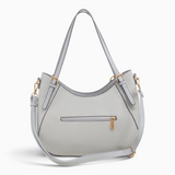 Bag Shack | Luggage, Bags, Handbags & Travel Accessories BESSIE LONDON grey textured hobo bag with gold hardware