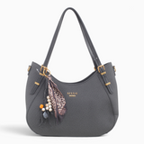 Bag Shack | Luggage, Bags, Handbags & Travel Accessories BESSIE LONDON grey textured hobo bag with gold hardware