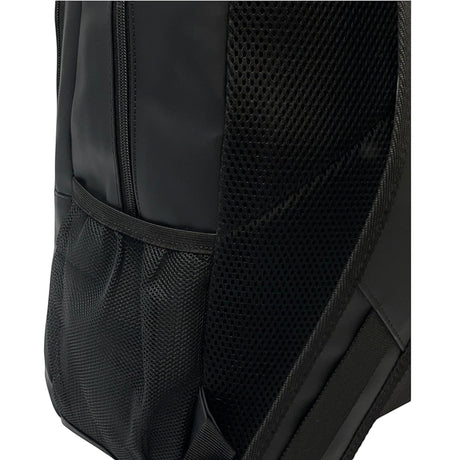 Bag Shack | Luggage, Bags, Handbags & Travel Accessories black rubber-coated laptop backpack with mesh side pocket