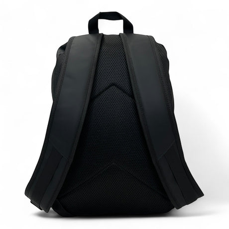 Bag Shack | Luggage, Bags, Handbags & Travel Accessories black rubber-coated laptop backpack with mesh back panel