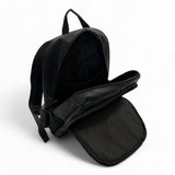 Bag Shack | Luggage, Bags, Handbags & Travel Accessories black rubber-coated 27L laptop backpack with open compartments