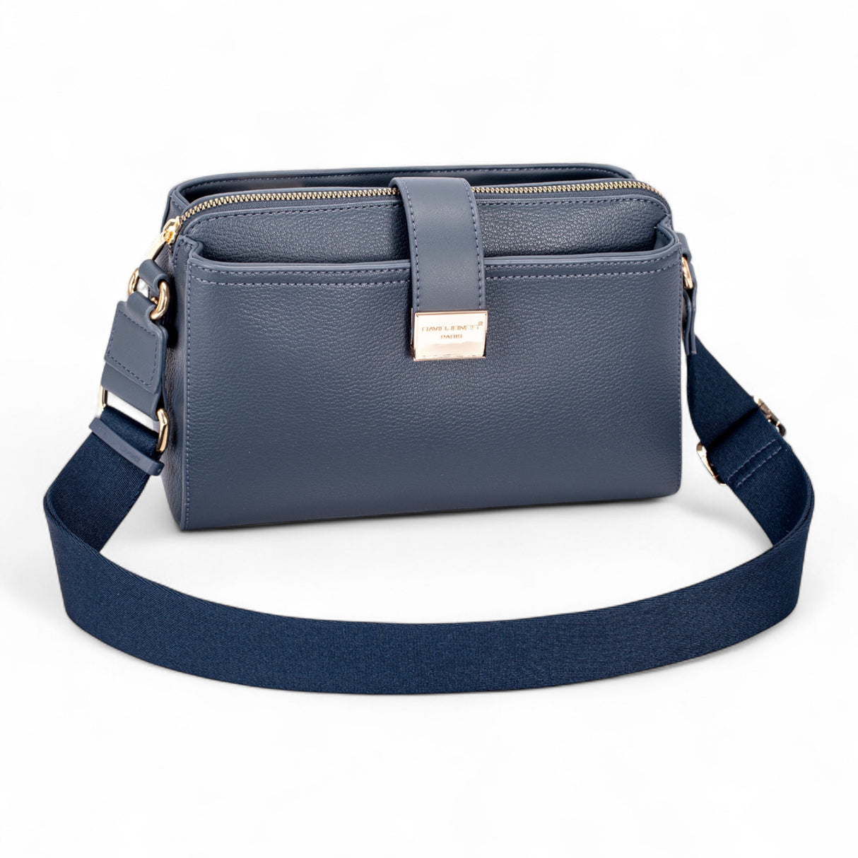 David Jones Sorella Luxe crossbody shoulder bag in Bering Sea